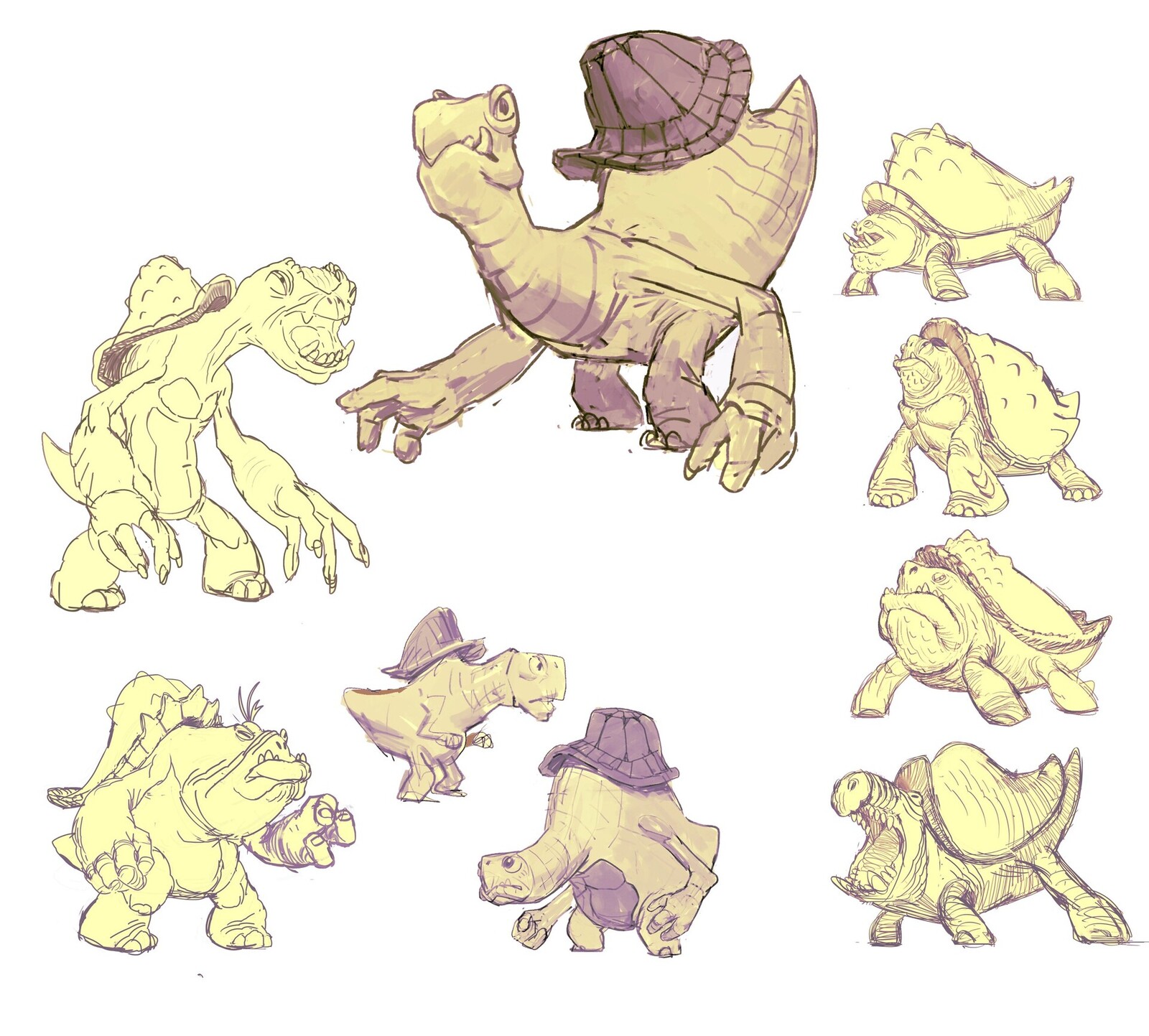 Exploration for the creatures that became the Tide Parrots.