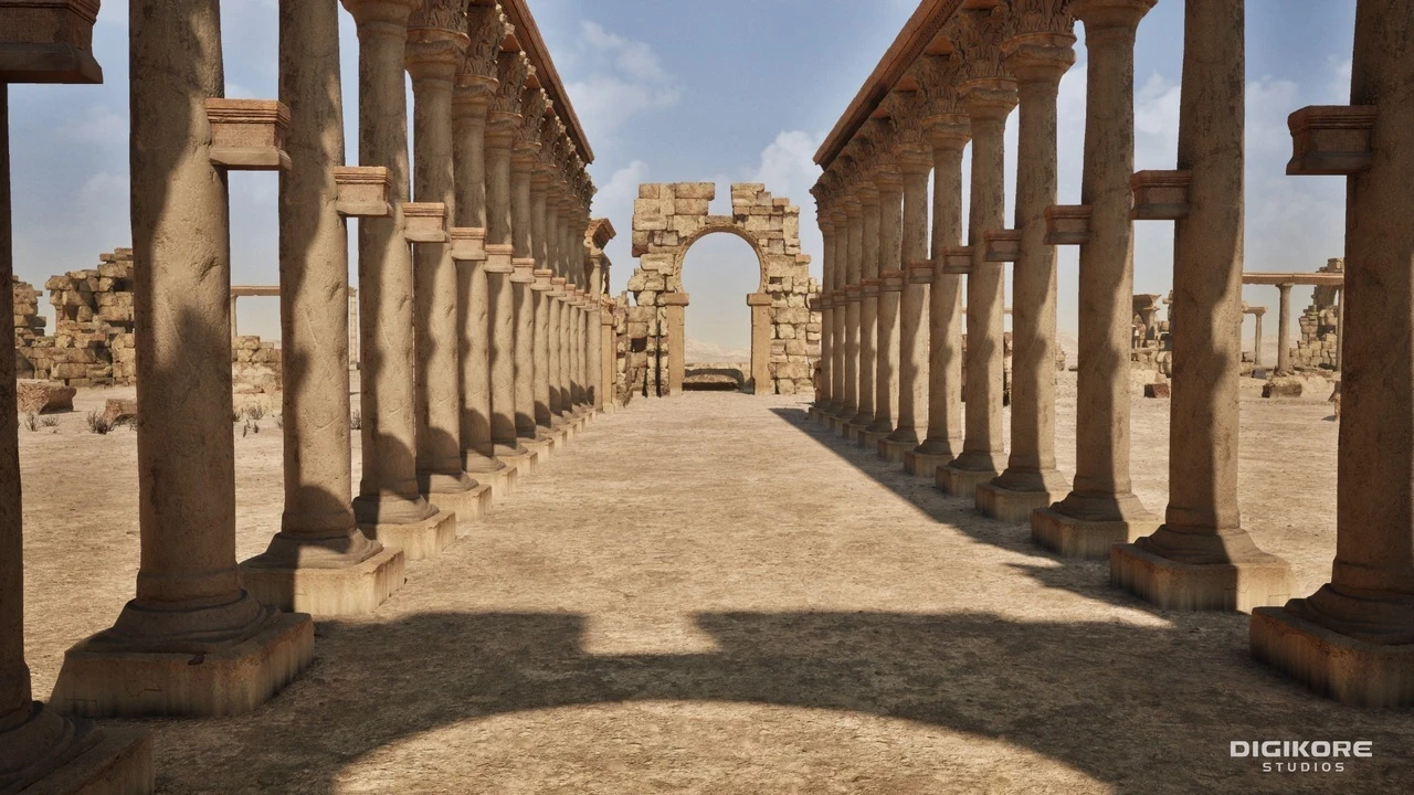 Inside Gate View 
