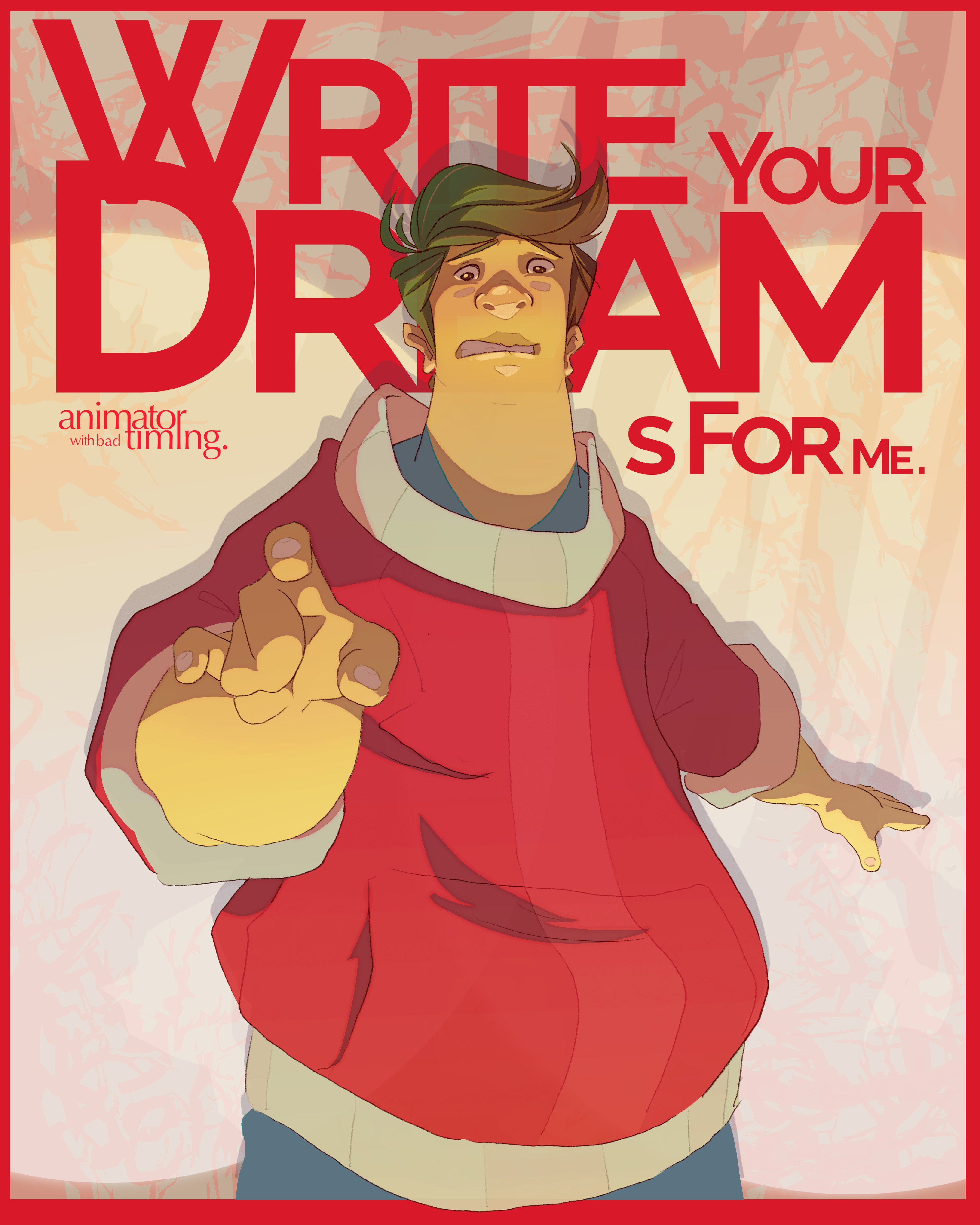 Write Your Dreams for Me :: Poster Design