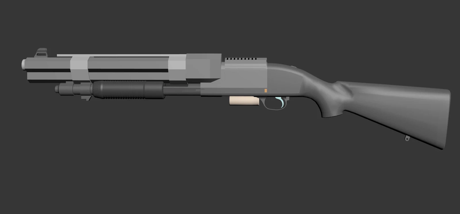 Mesh block out: The mandatory shotgun