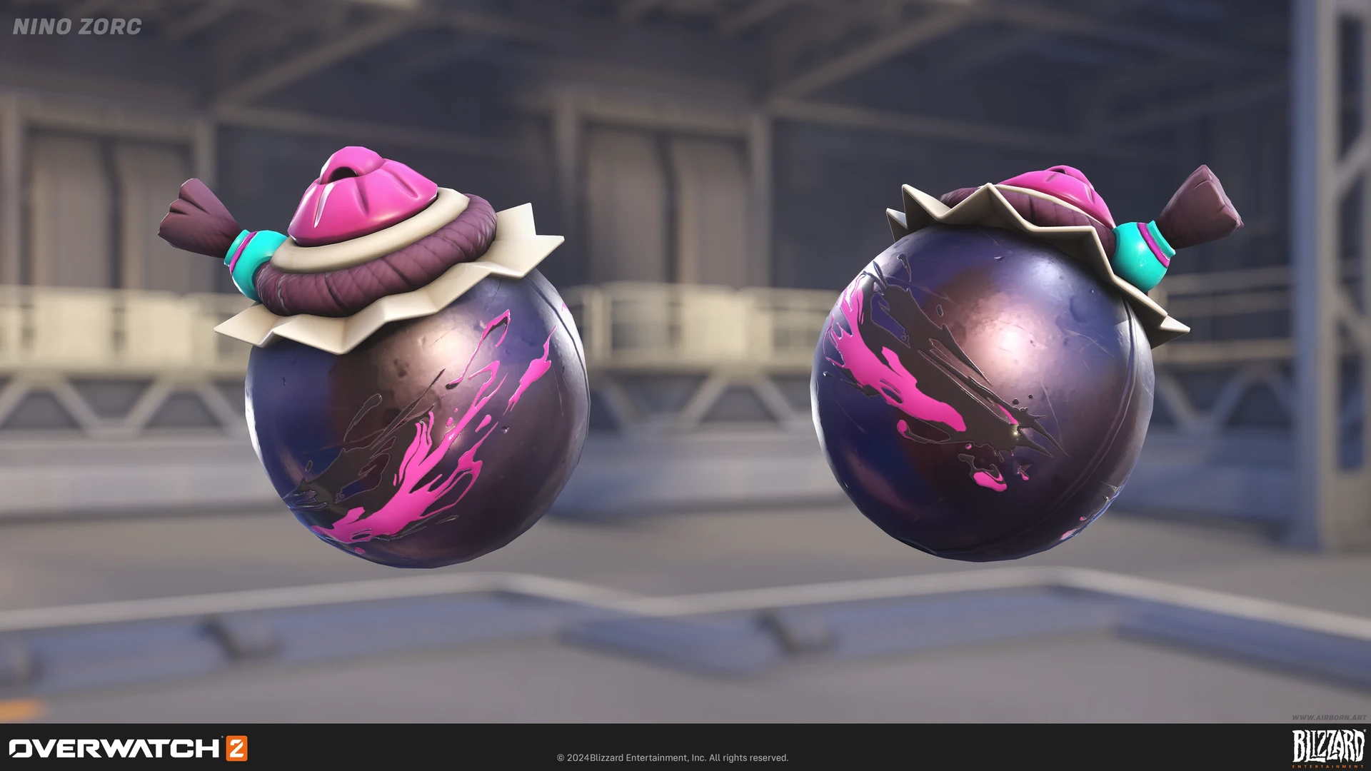 ArtStation - Overwatch 2 X Street Fighter 6 - Juri Kiriko Weapons