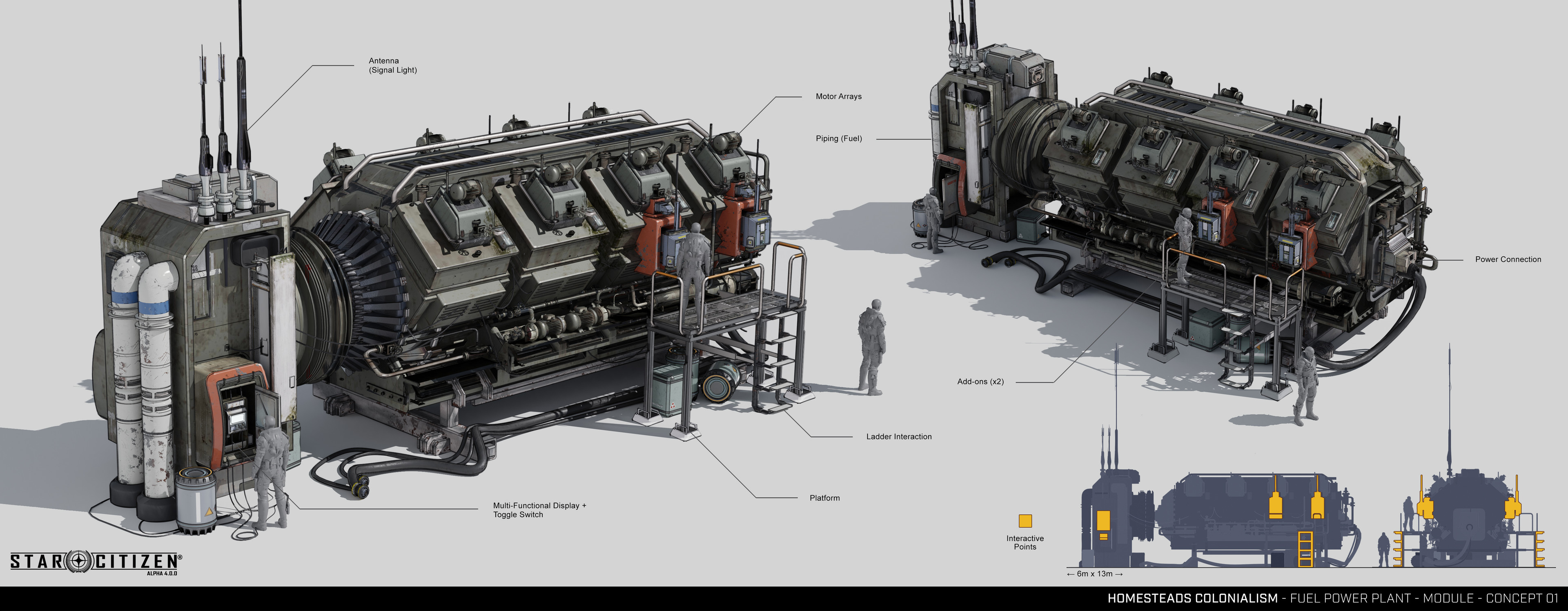 Danny Chan 陳志偉 - Star Citizen - Colonialism Modules & Props