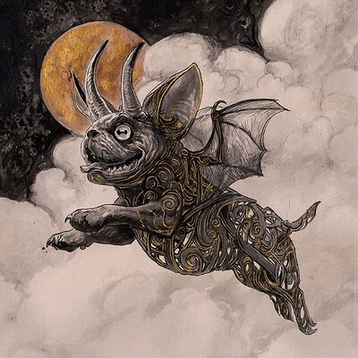 Artist Series: Aleksi Briclot　Foil SLD c1af36b514c174e01c29c8febe3af4