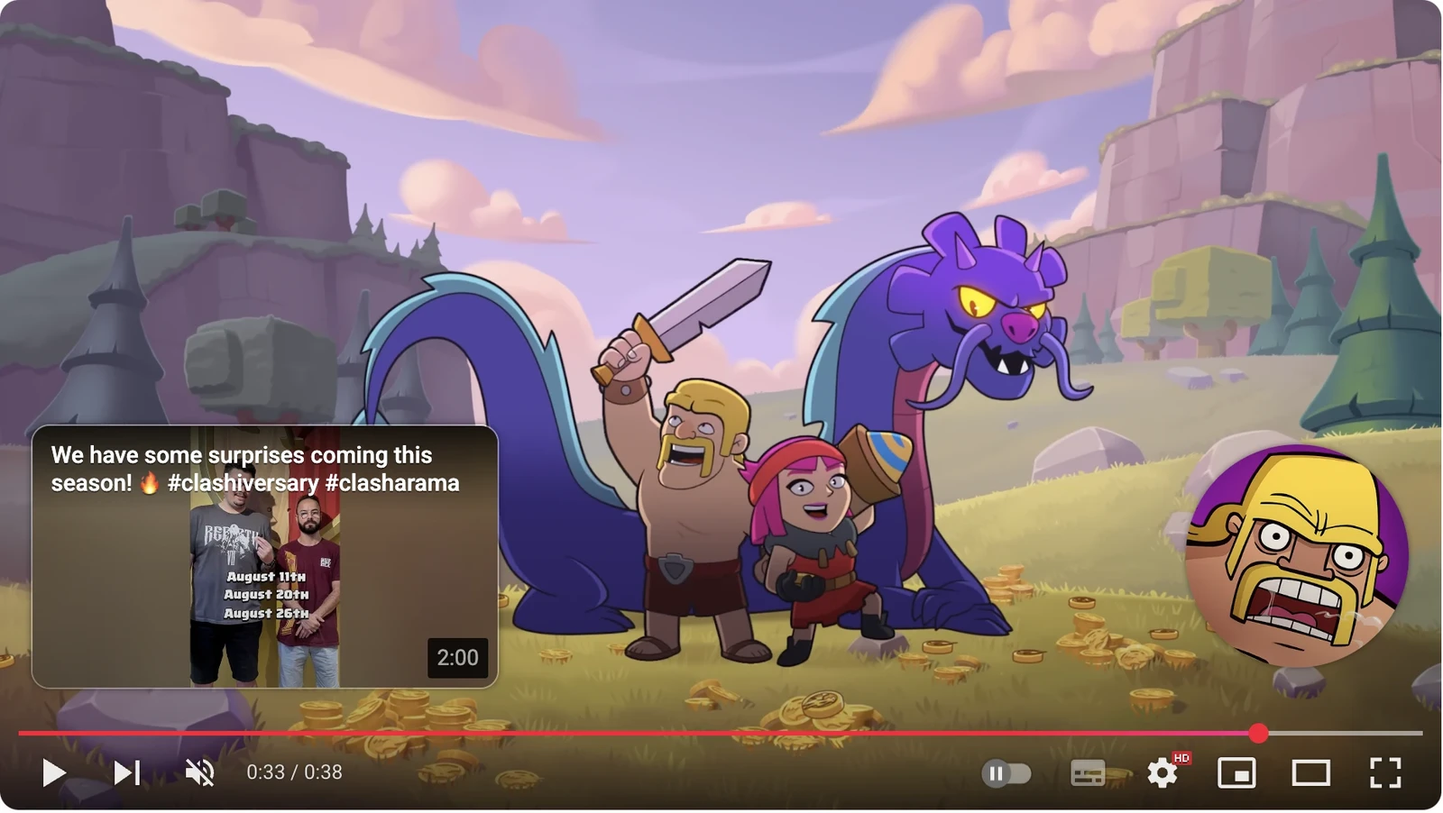 Thumbnail from the official YouTube channel