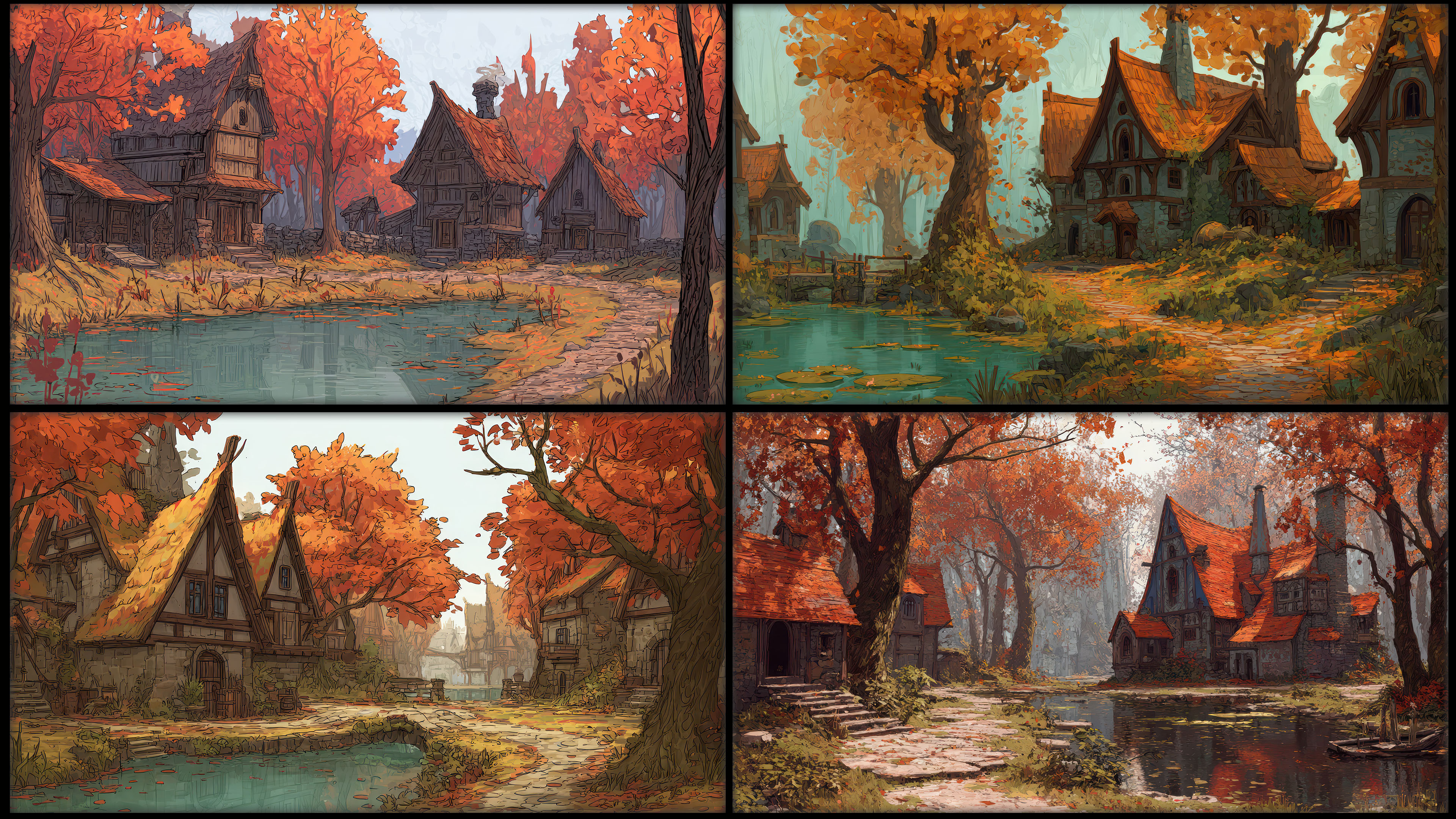210 Autumn Village - Cartoon Concept Reference Image Pack v.166 |4K|
https://www.artstation.com/a/49319057