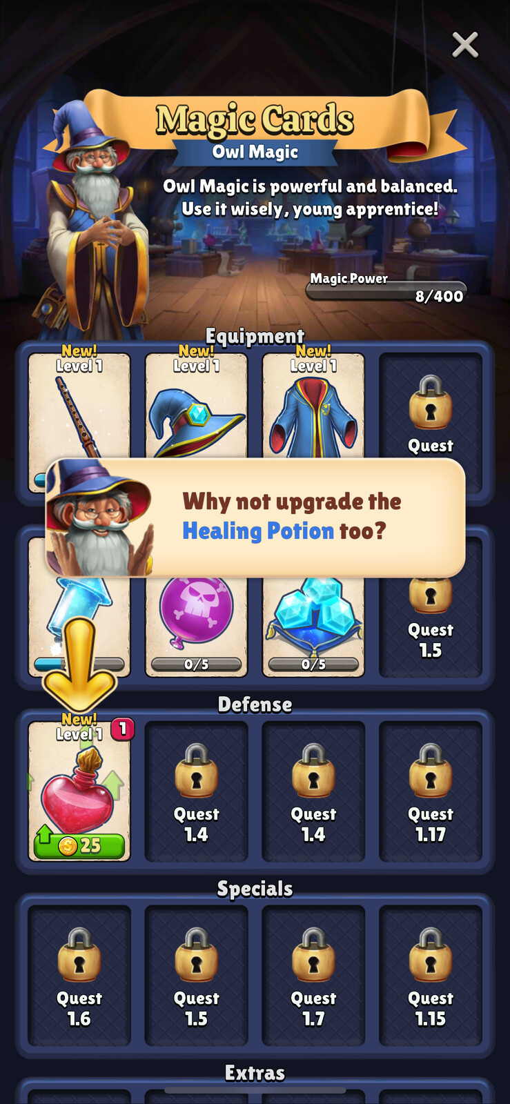 Card Shop Background in-game