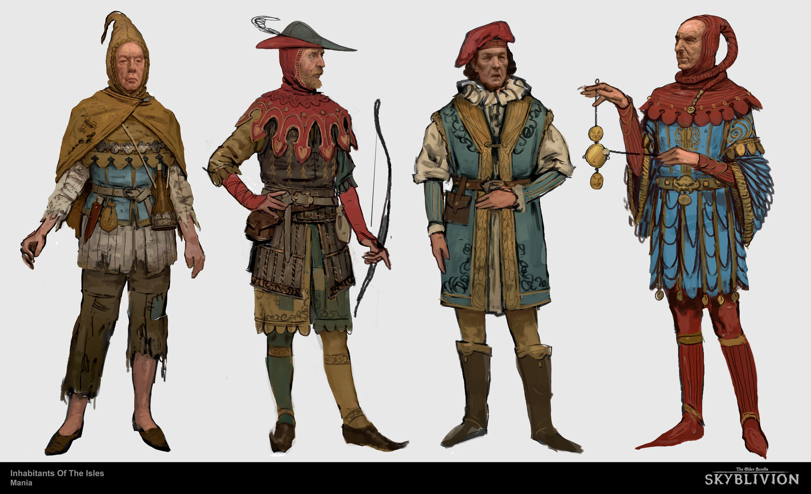 Skyblivion - Inhabitants of The Isles - Characters