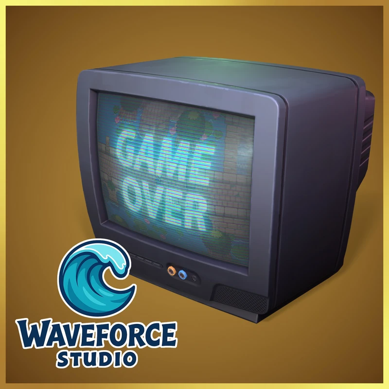 Retro CRT TVs 