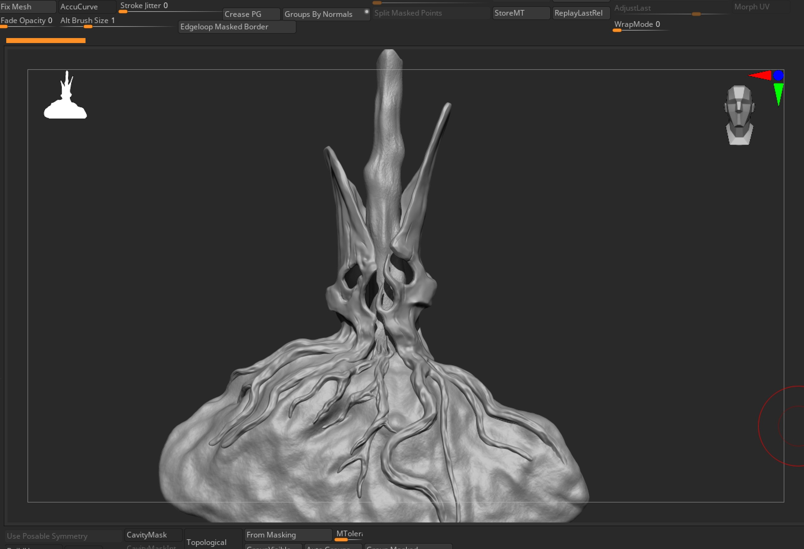 Sculpt in Zbrush