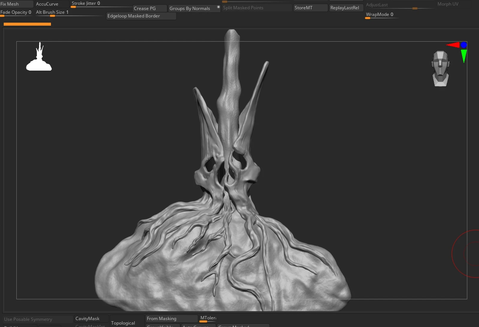 Sculpt in Zbrush