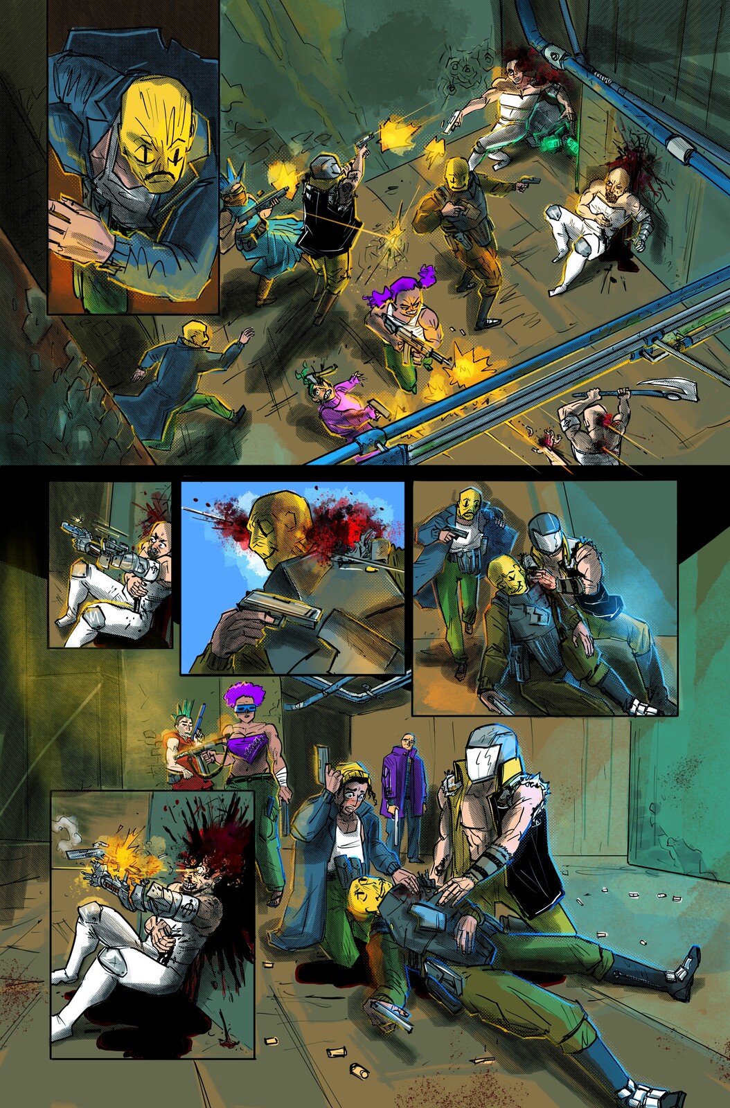 Another Straw Gods Preview Page (Chapter 1)