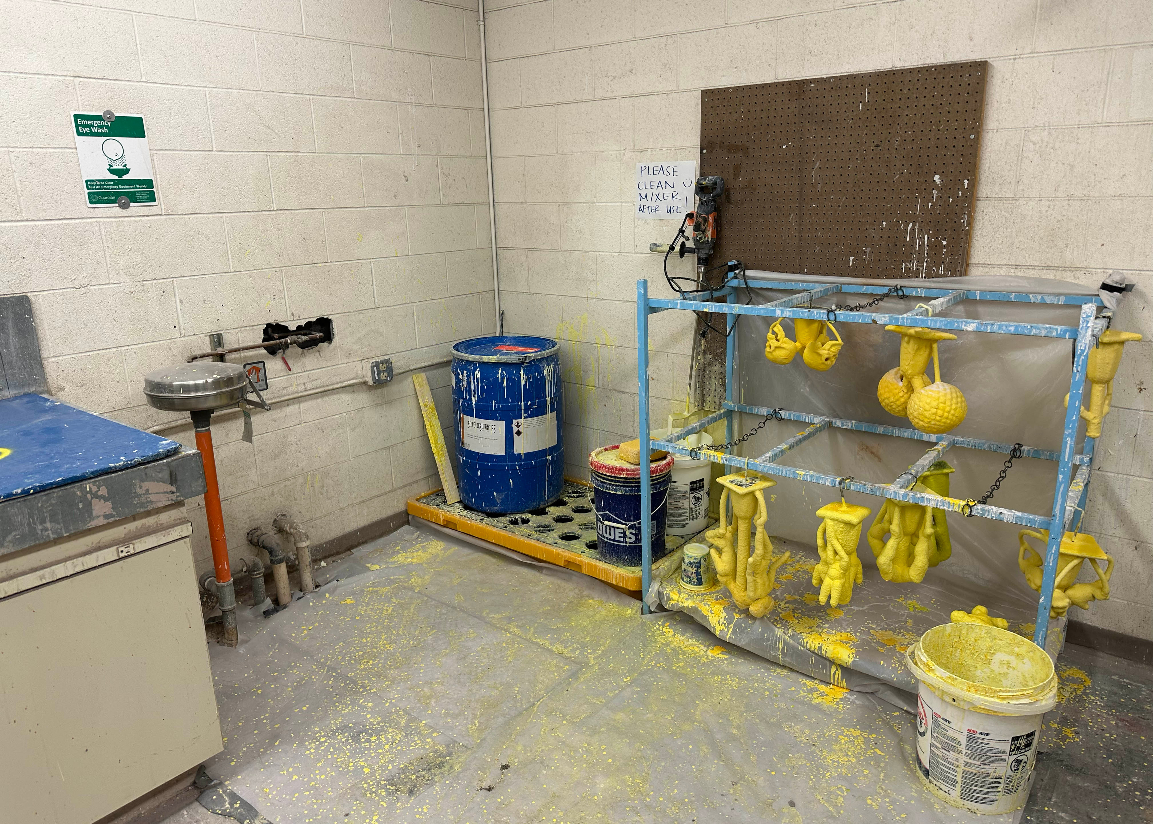 The ceramic shell station