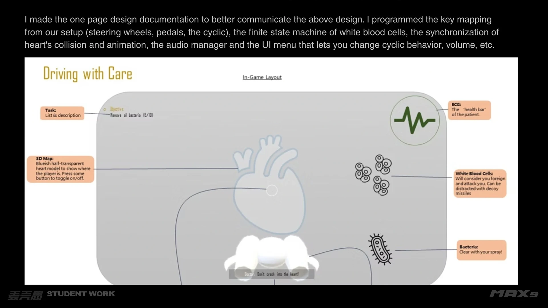 Game Design: Risky Driving Simulator | MAXs Student Work 2024 — 6