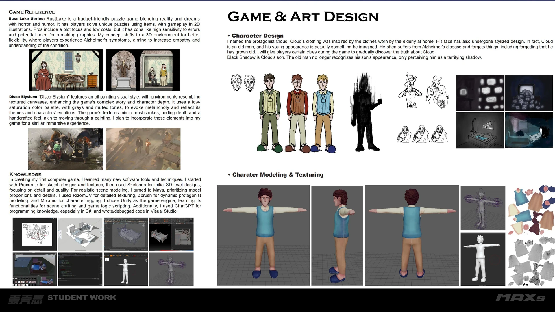 Game Design: Social Phobia | MAXs Student Work 2024 — 4