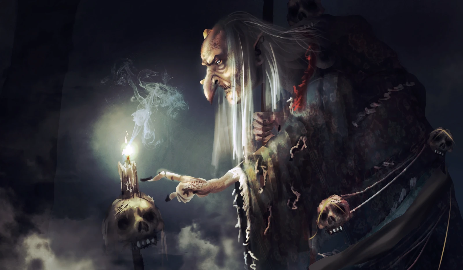 Baba yaga Dark Fantasy