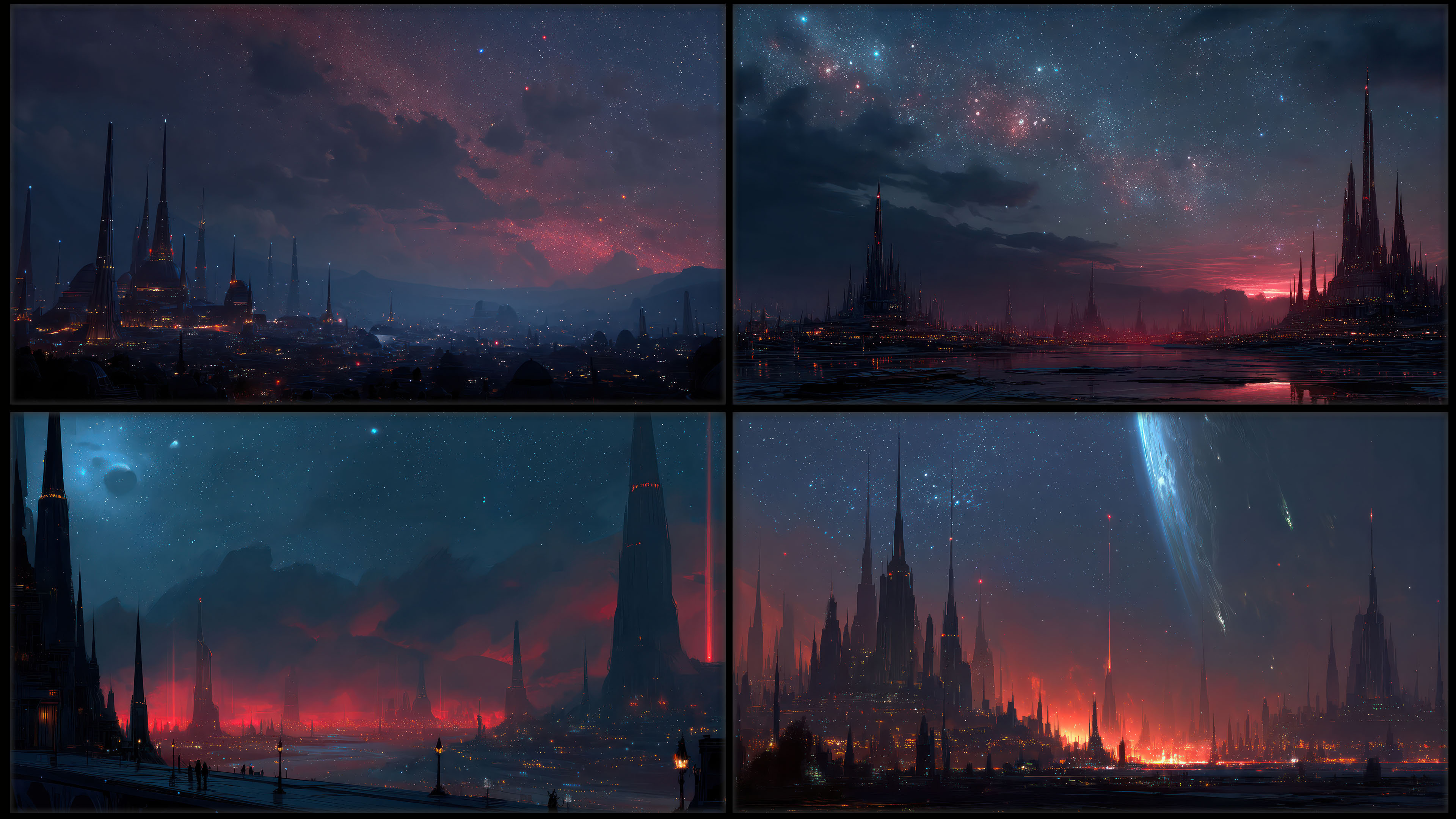 220 Futuristic Galactic City - Environment Concept Reference Image Pack v.453 |4K|
https://www.artstation.com/a/49539860