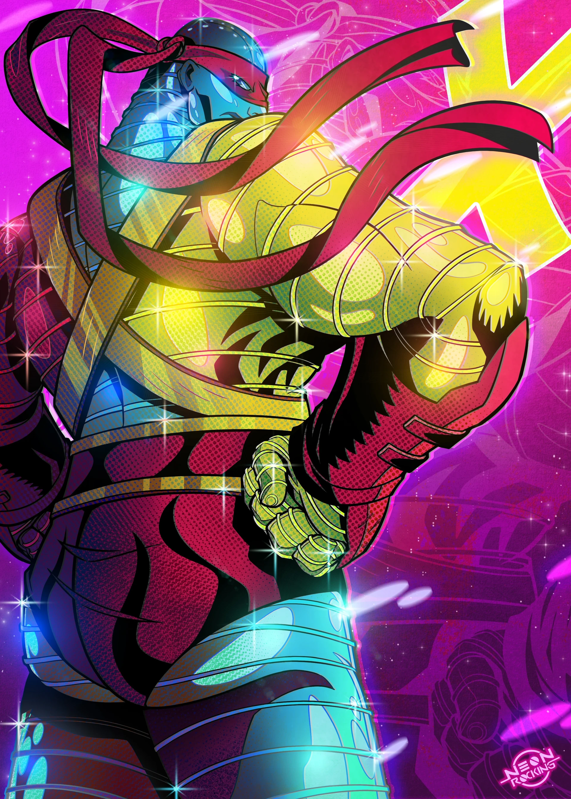 ArtStation - Shiny and Chromed ( Colossus FanArt )
