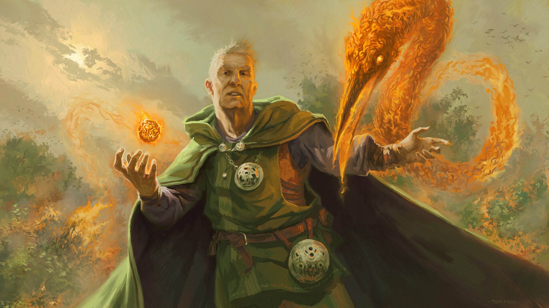 Summoning Fire Serpent