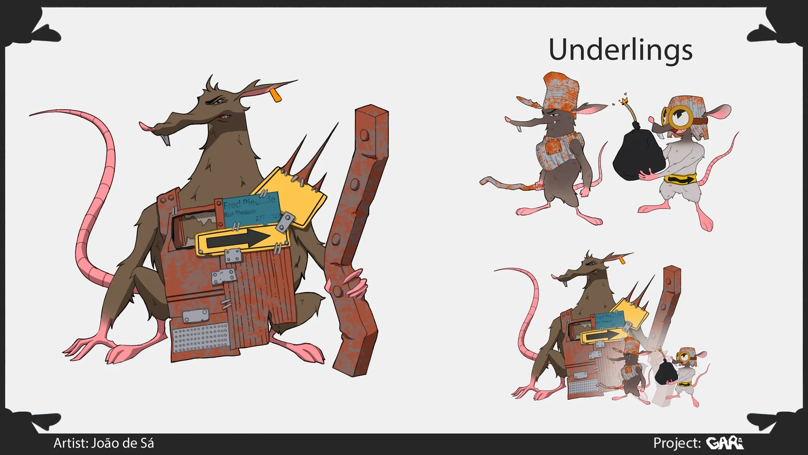 First floor's boss and his Underlings.