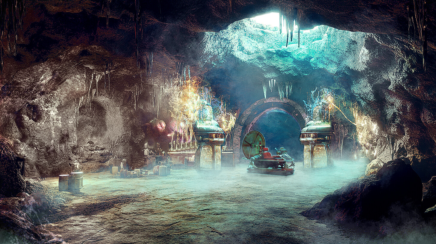 Science Cave Sketch