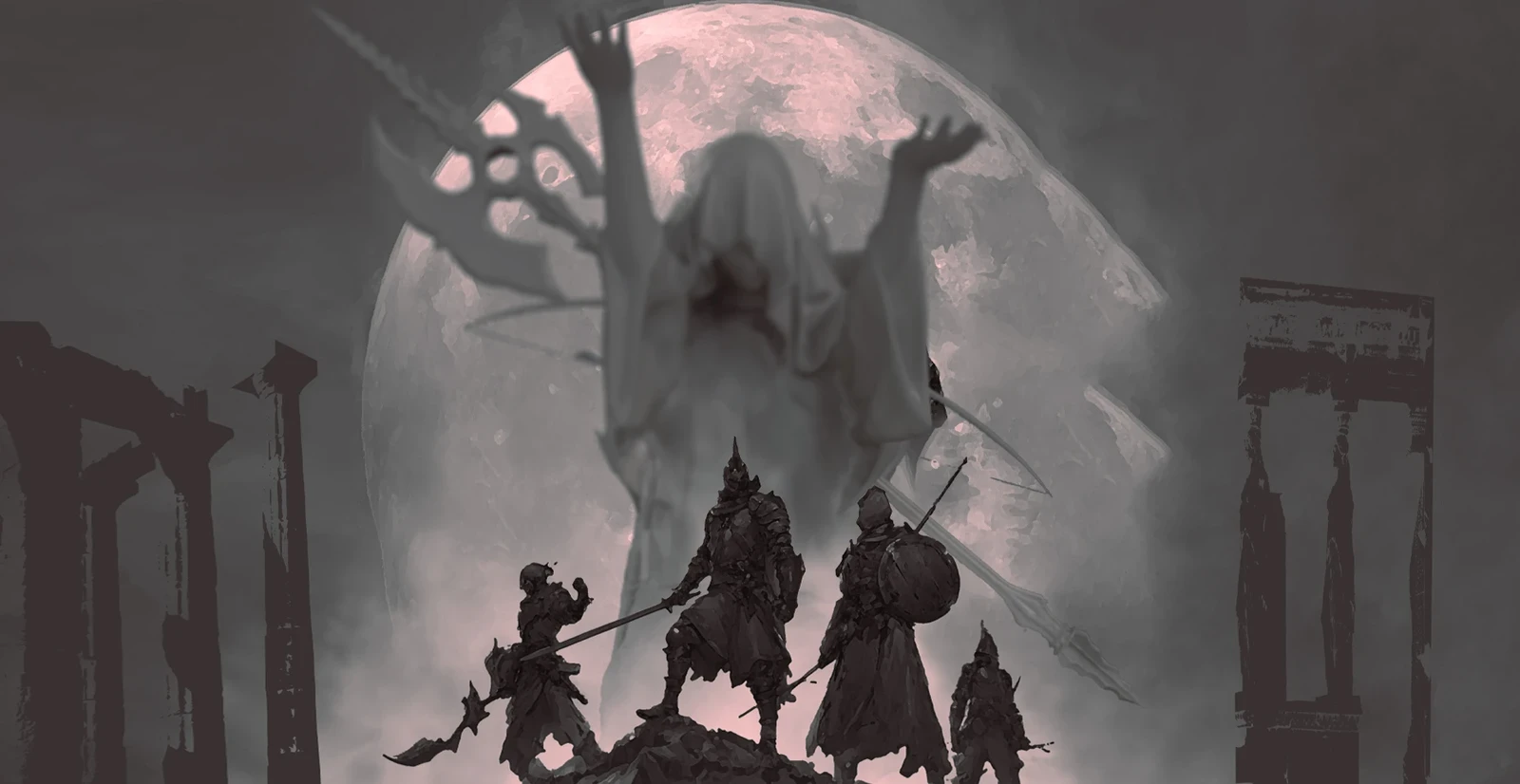 Steam Capsule Fantasy RPG Game Ruins of Hadvoron