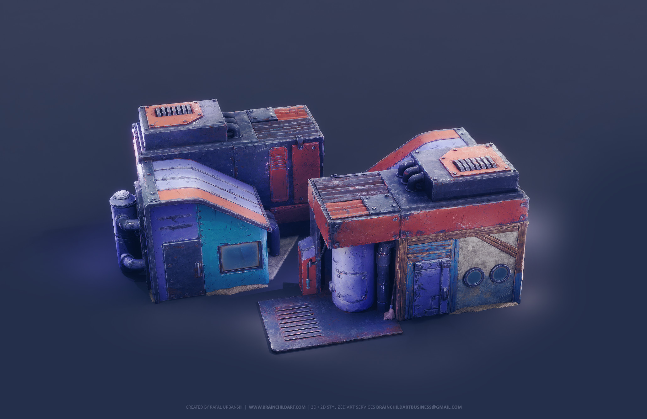 3d game artist | 3d art | Game Art | - Weaver & Tailor Stylized Lowpoly ...