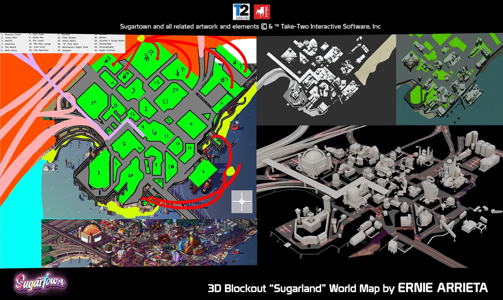 - Pre-Viz - 
Translated 2D to 3D Stylized Environments