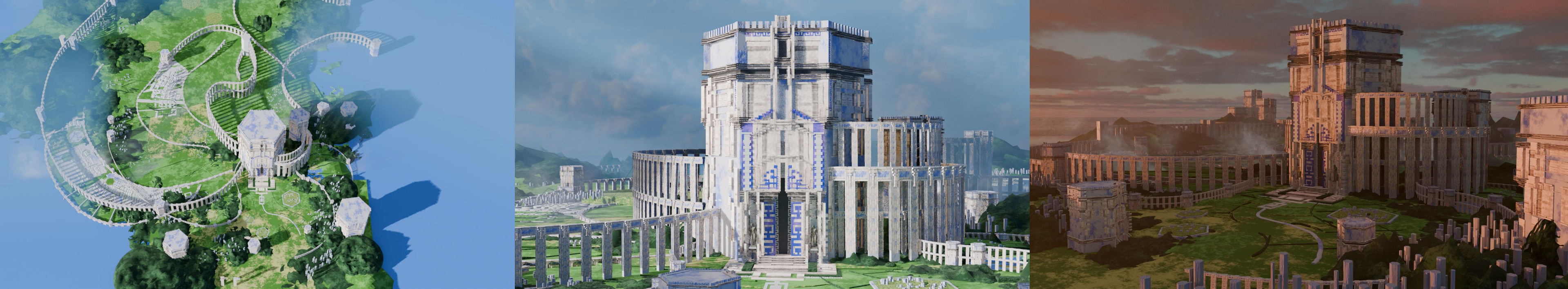 Different renders and ambient light