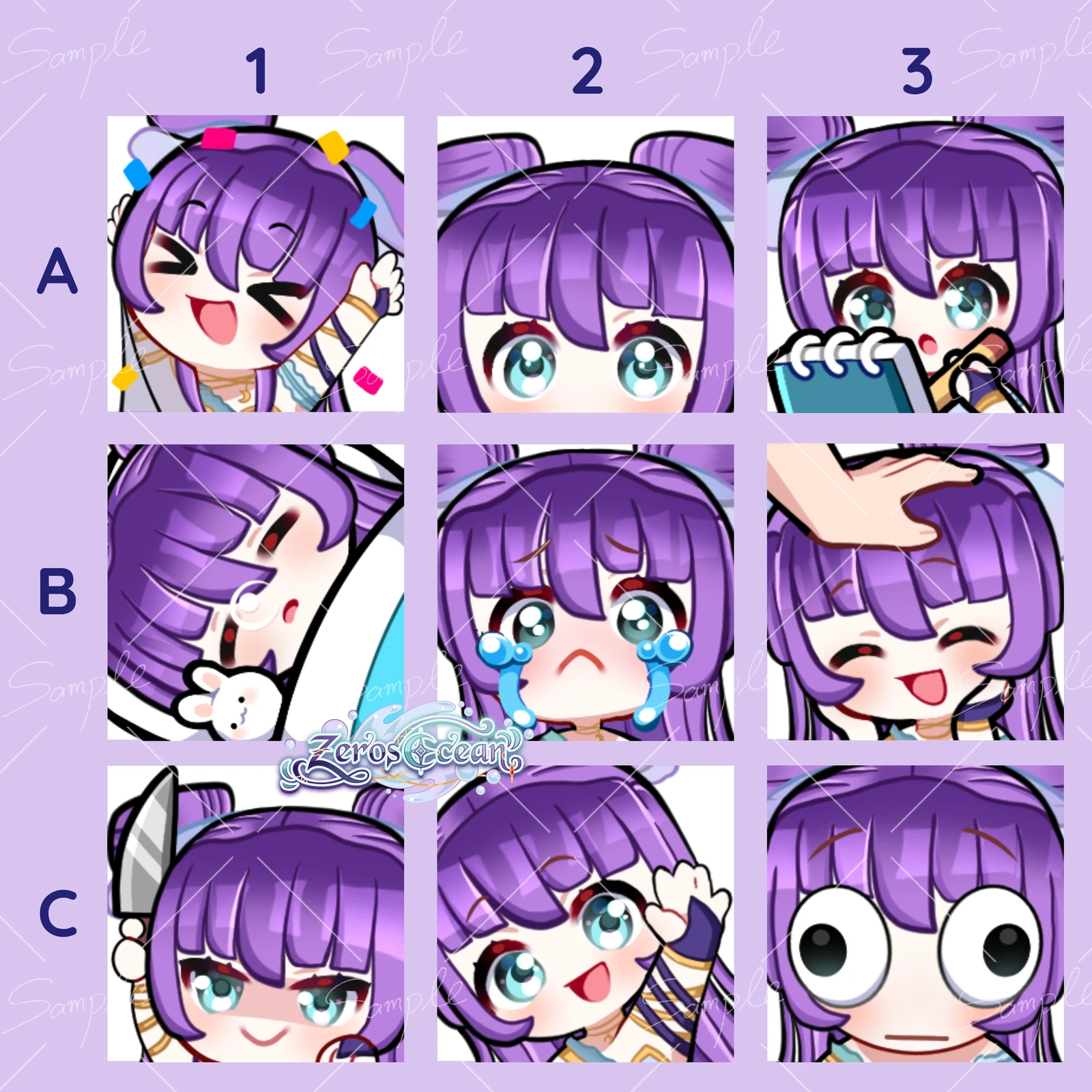 Emote collection zero