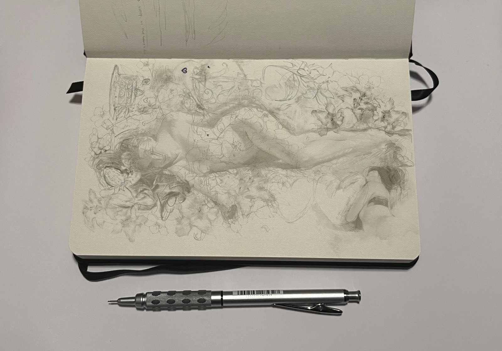 sketchbook fragments.