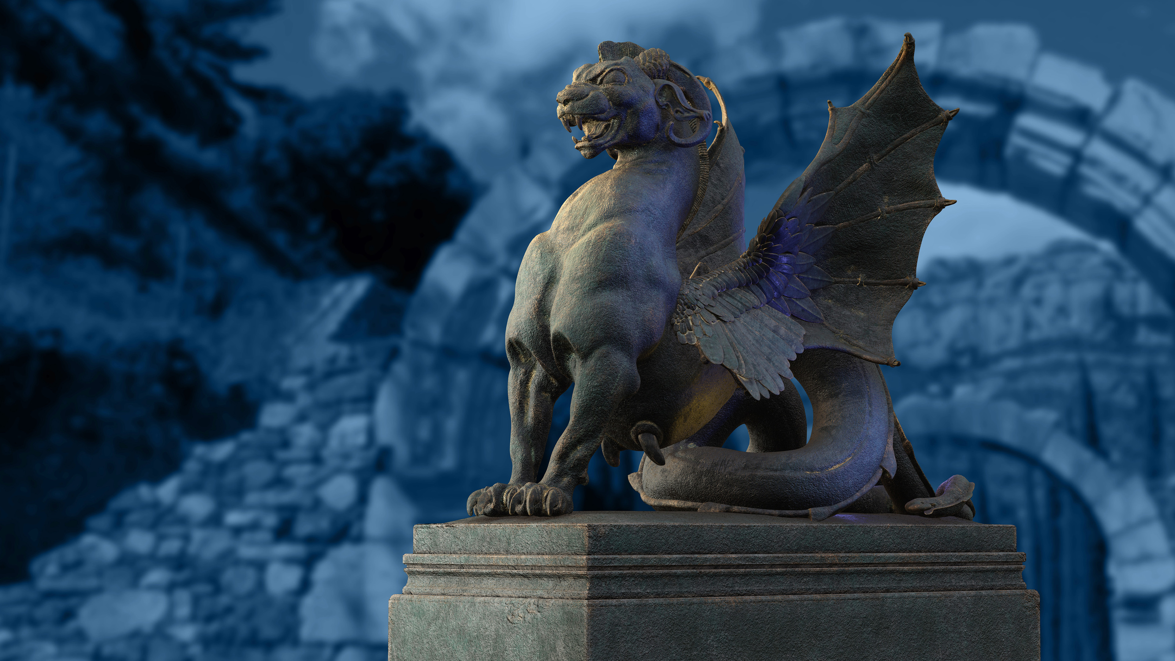 Final render in Marmoset