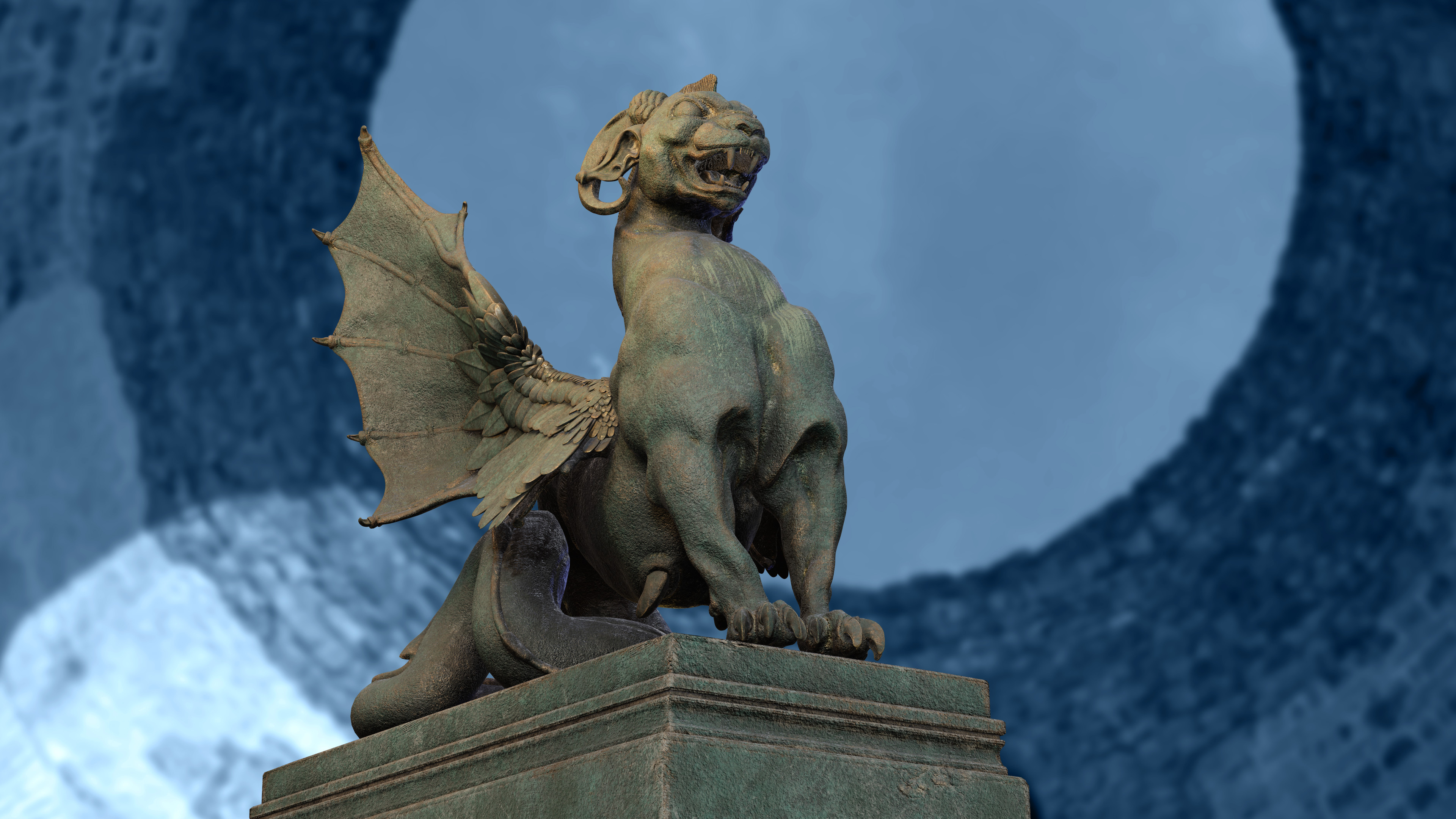 Final render in Marmoset