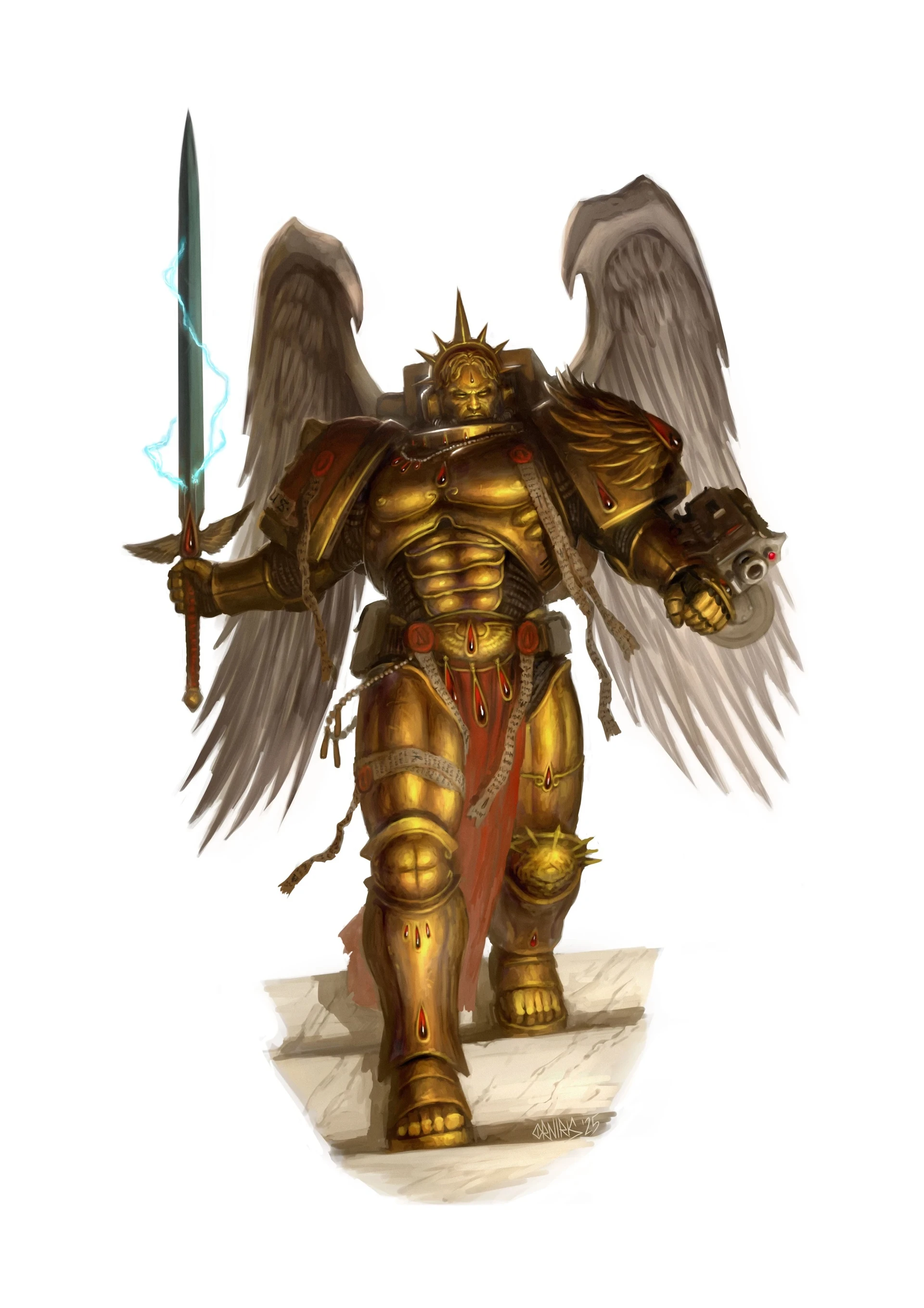 ArtStation - Virael, Blood Angels - Warhammer 40,000 Fan Art