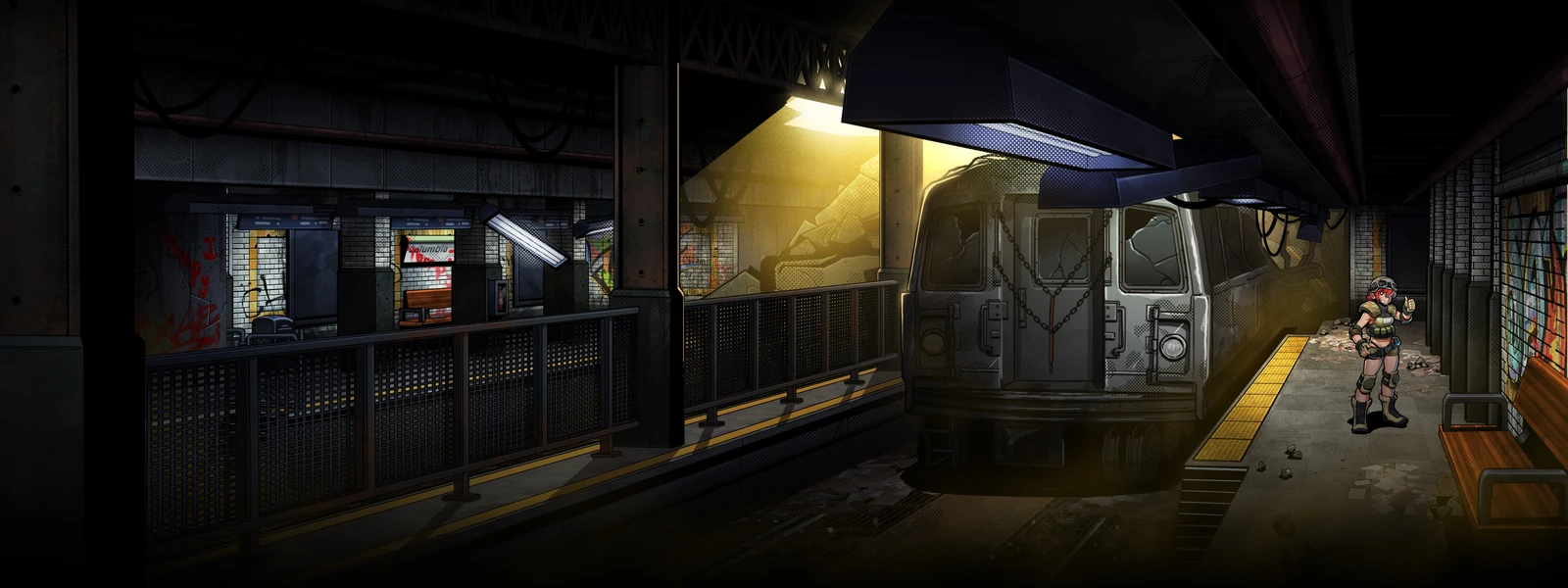 G.I.R.L.S. Vs Aliens - Subway