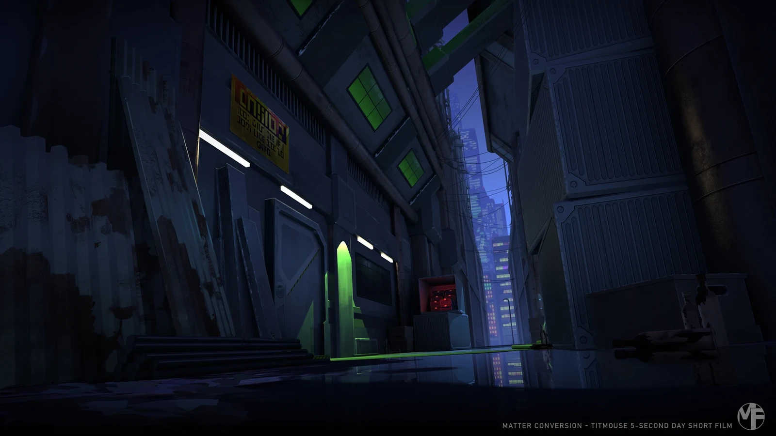 Matter Conversion - Back Alley - Titmouse 5-Second Day
