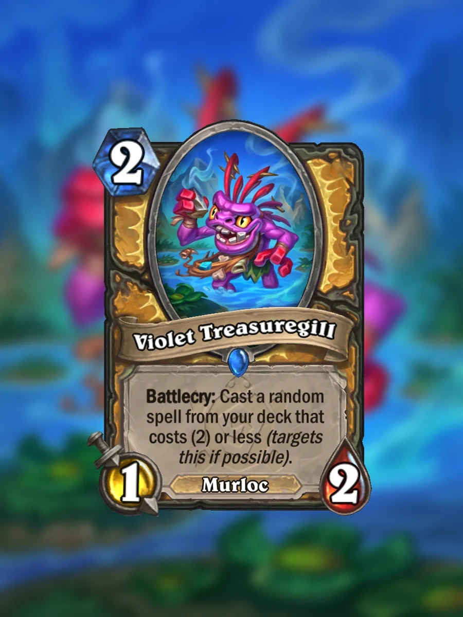 Violet Treasuregill card