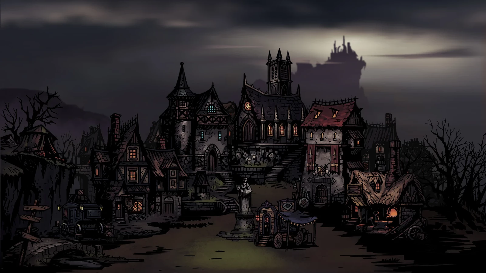 Hamlet from Darkest Dungeon by Red Hook Studio (Reference Image)