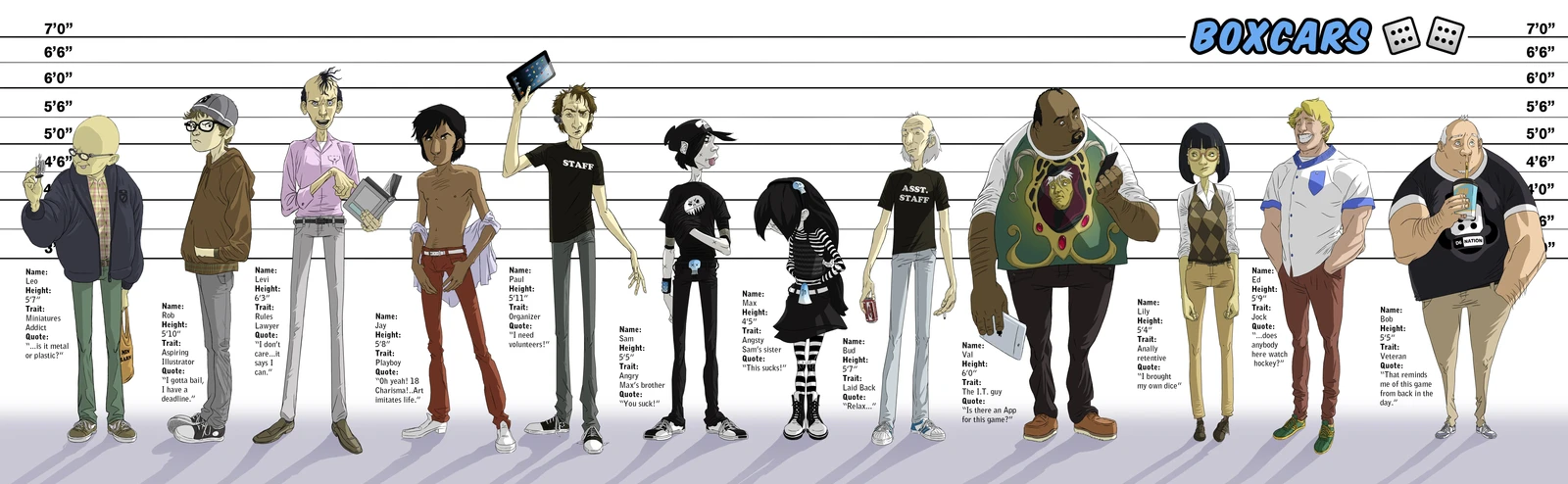 Boxcars: Comic Strip