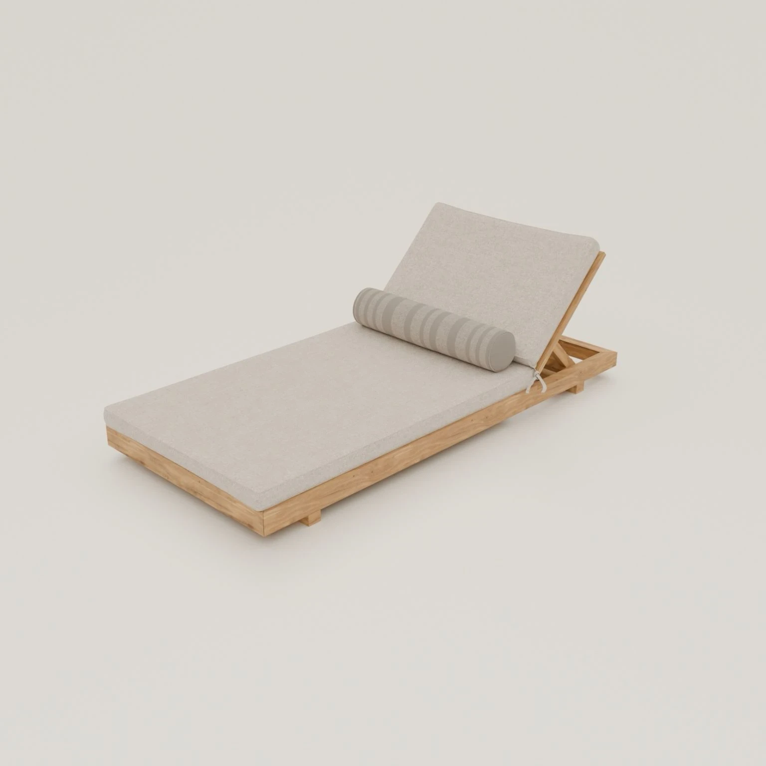 3D Sun Lounger Design | Blender 4.4.0