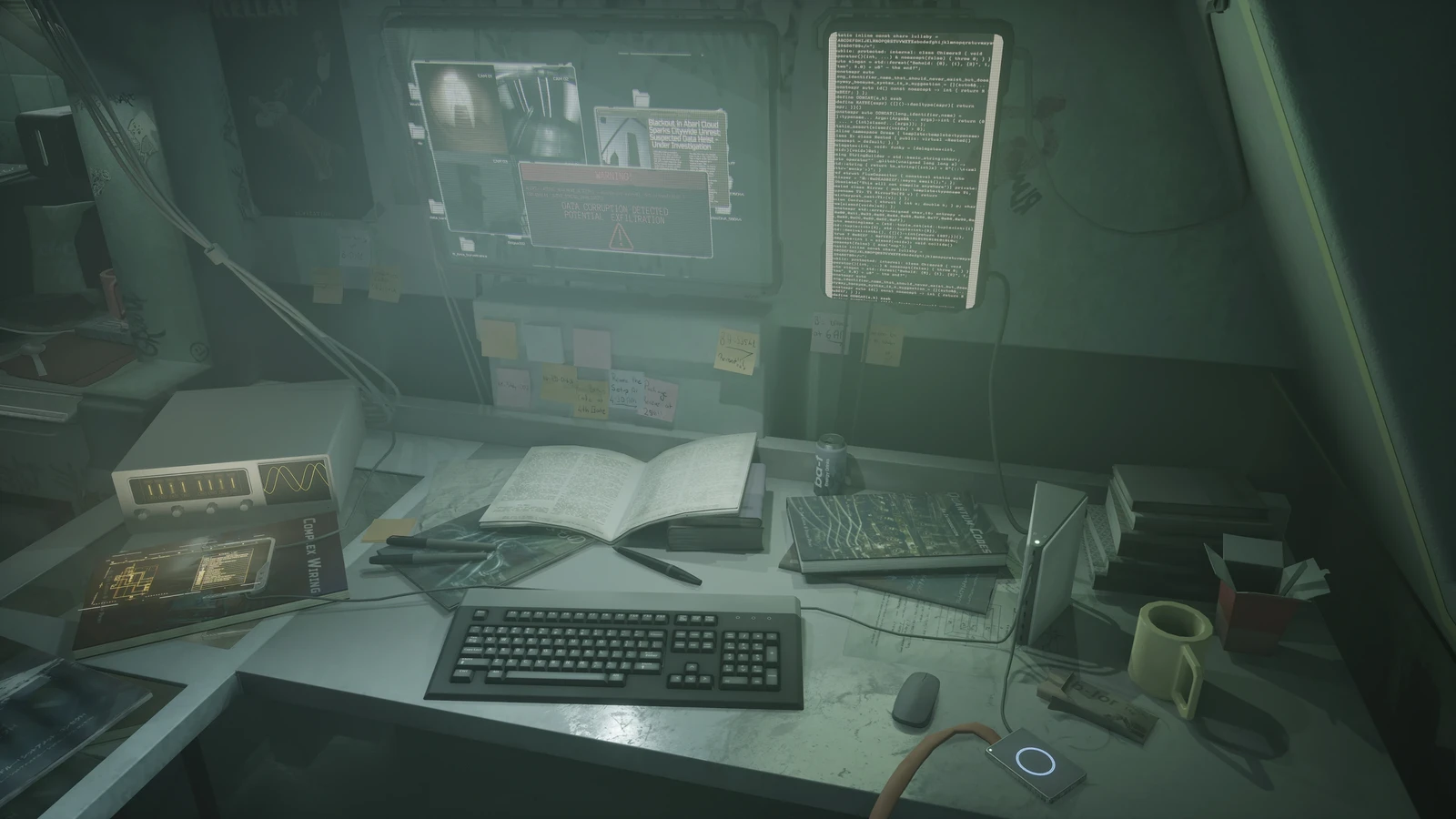 Another close-up render from work area.