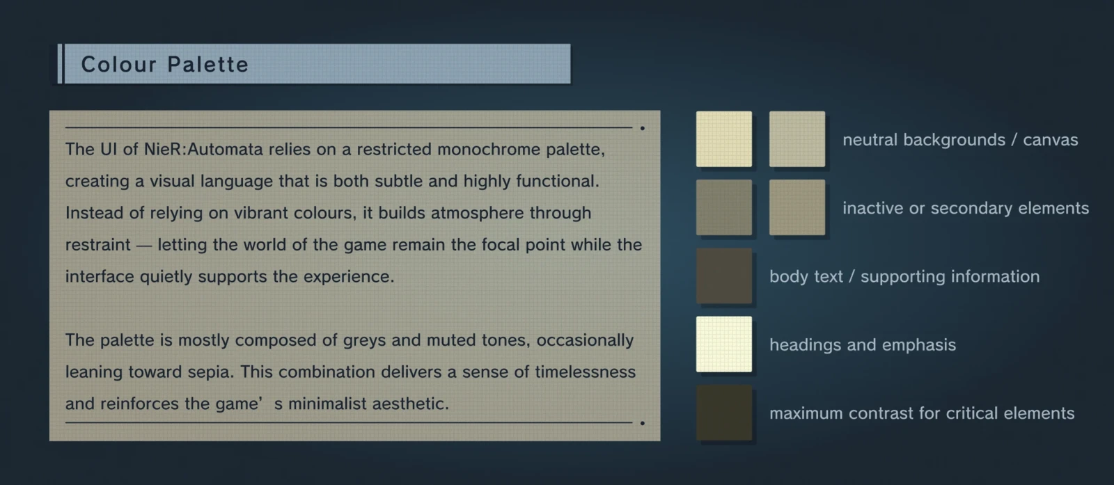Colour Palette