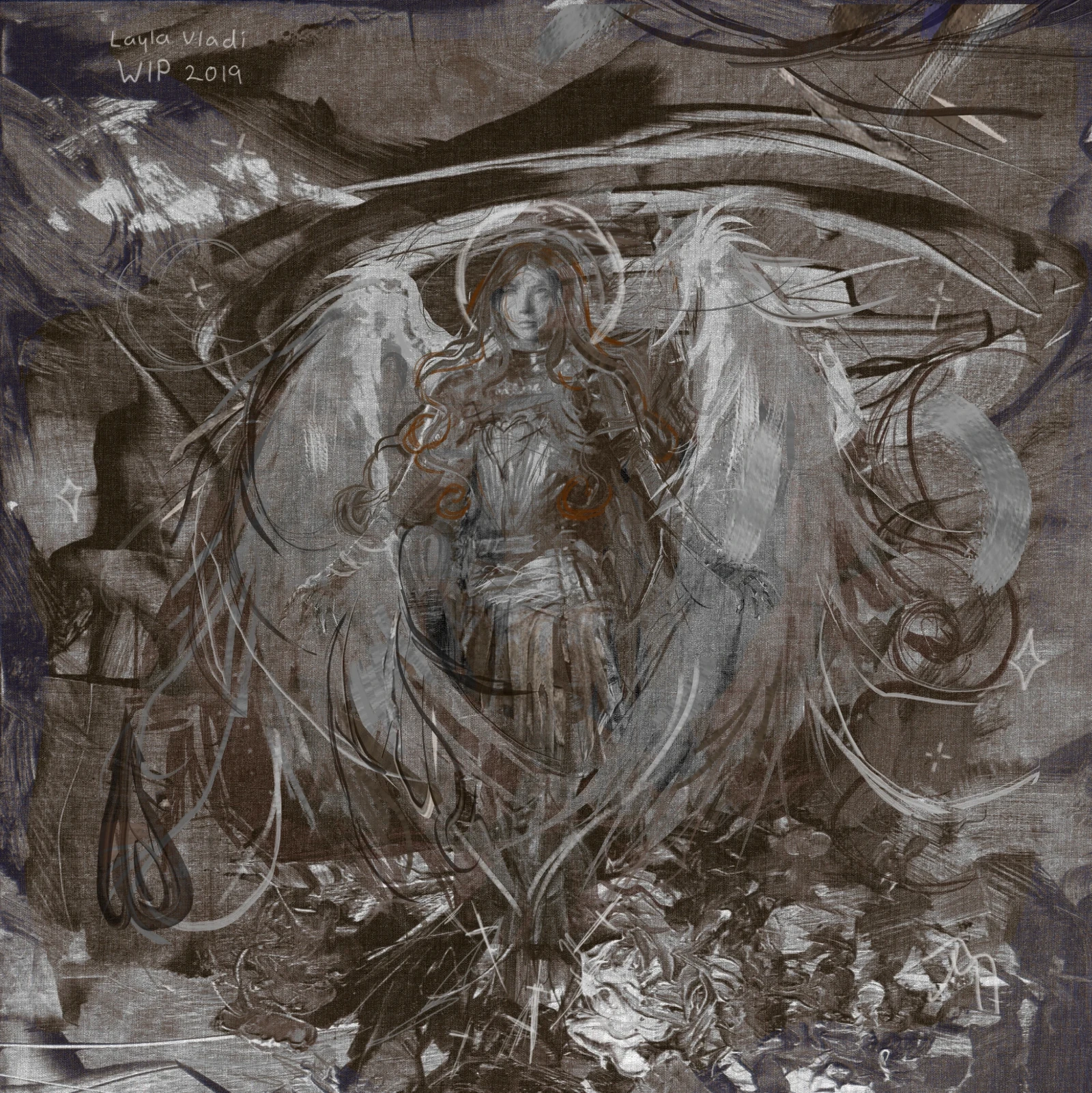 early "La Pucelle" wip