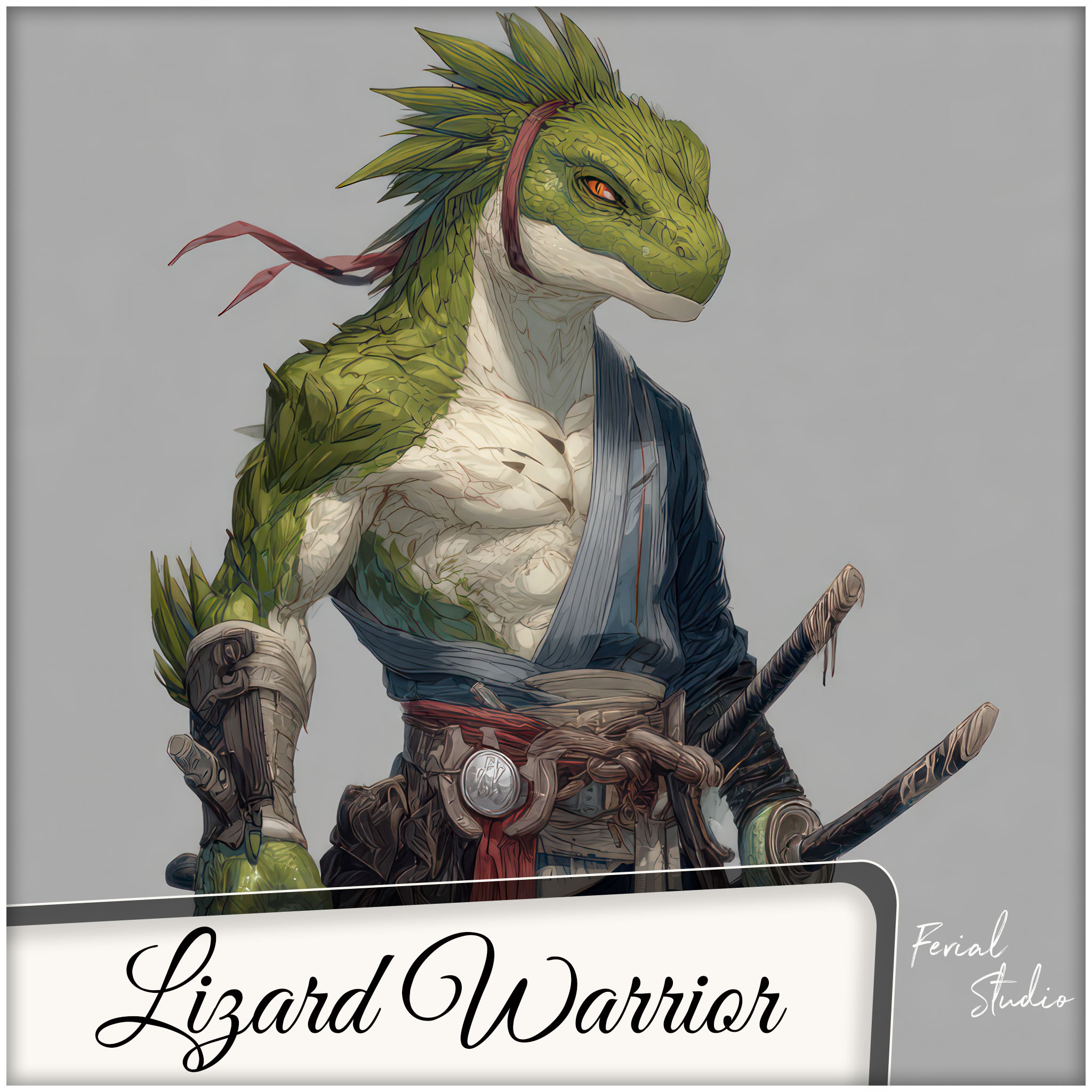 220 Lizard Warrior - Cartoon Character Reference Image Pack v.334 |4K|
https://www.artstation.com/a/50181386