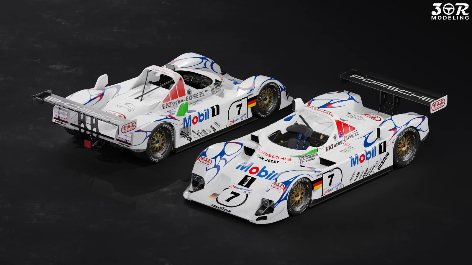 #691 => WSC 001, Porsche AG N°7, 24 Heures du Mans: DNF