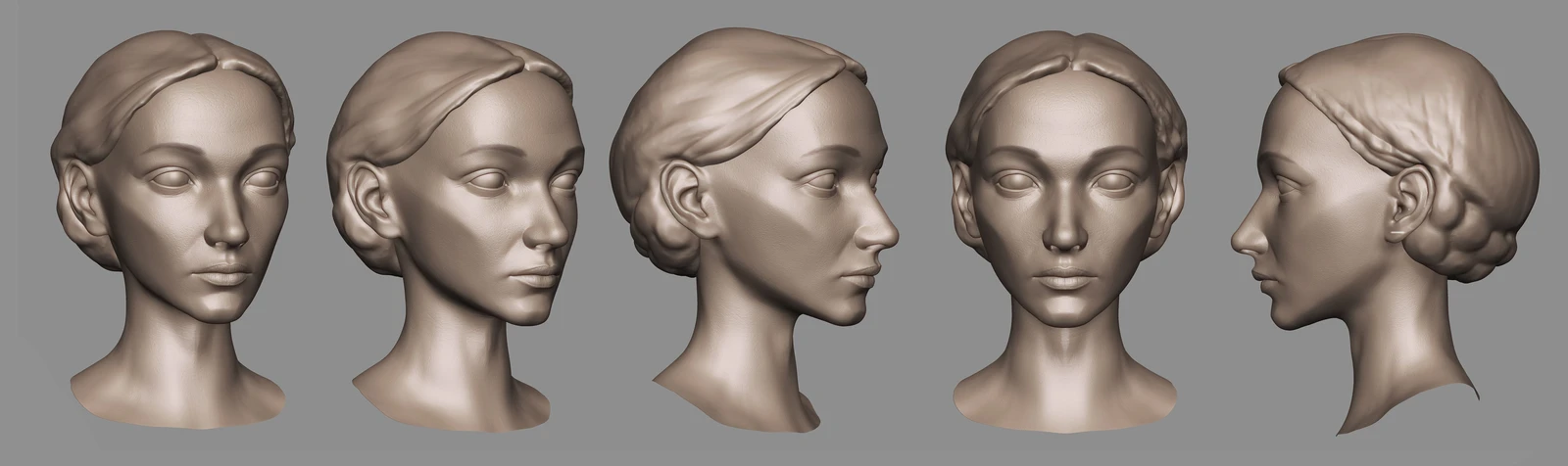 Axis Studios : stylized portrait