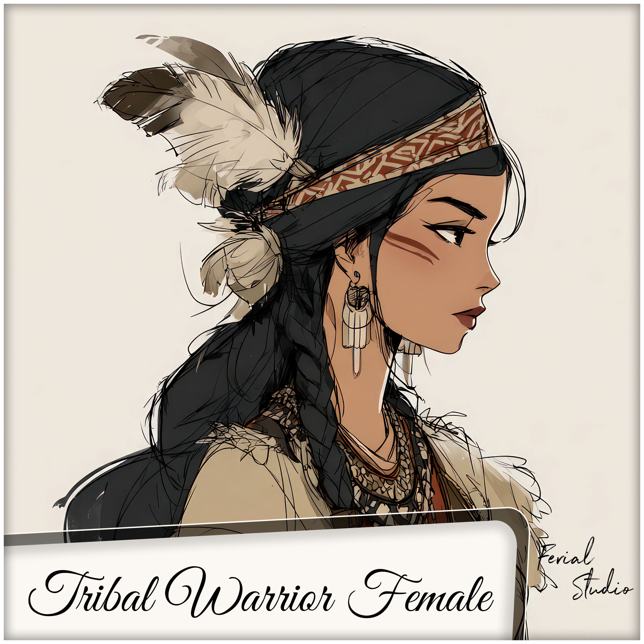 240 Tribal Warrior Female - Anime Character Reference Image Pack v.142 |4K|
https://www.artstation.com/a/50301969