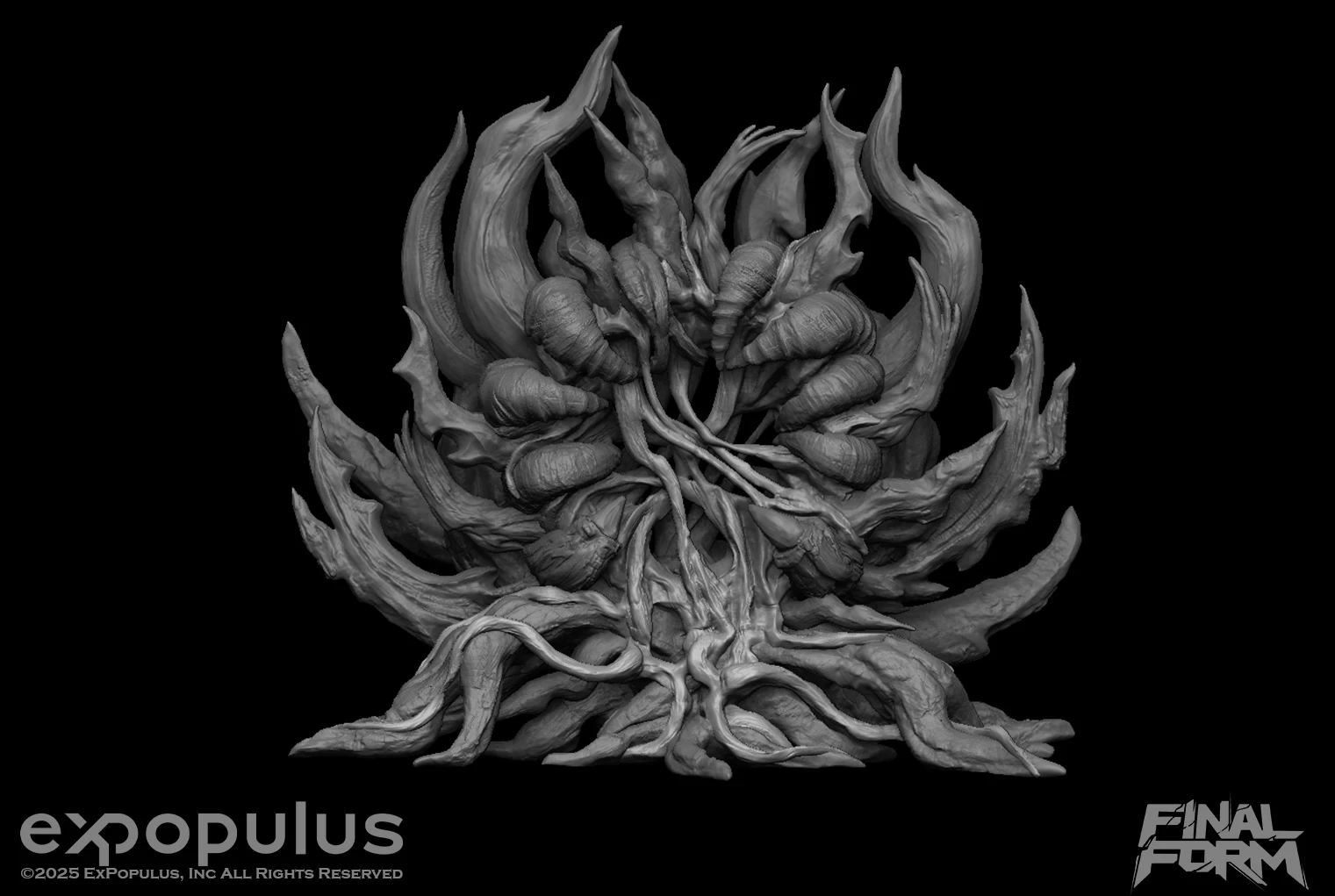 "House of Beasts" main structure zbrush sculpt