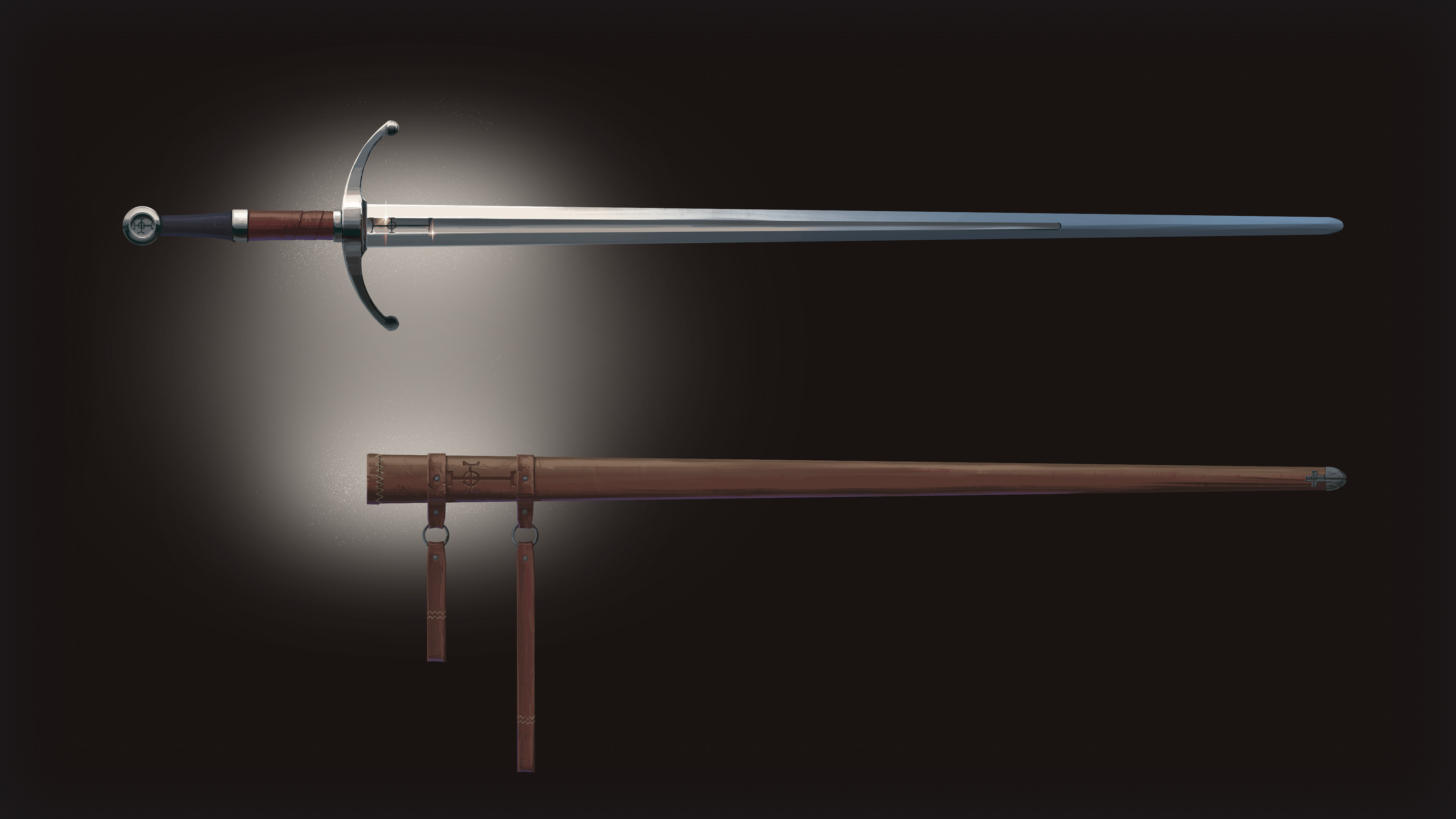 sword and scabbard