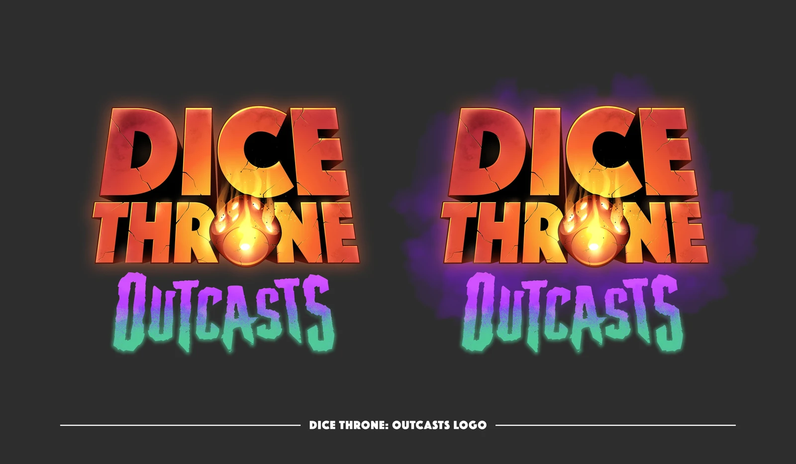 Dice Throne Outcasts: Logo