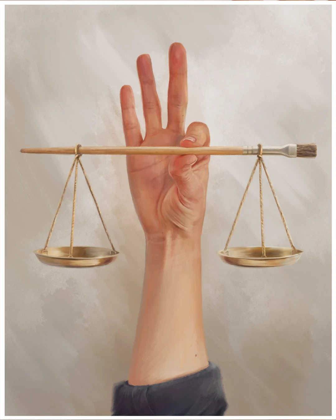 Cover for a class on visual balance and composition.